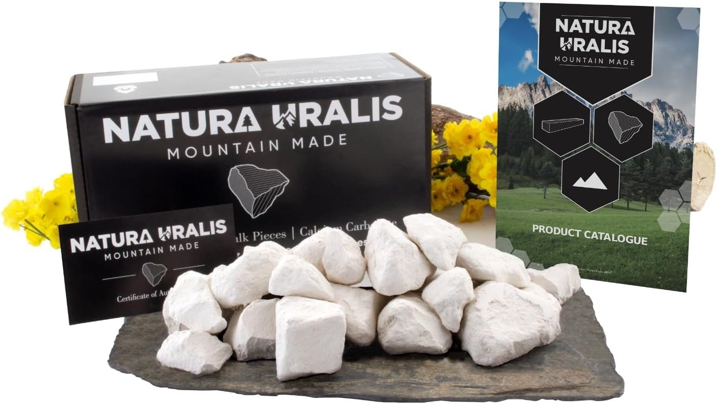 Premium Belgorod chalk chunks | 100g of White Chalk Chunks - Amazing Crunch,