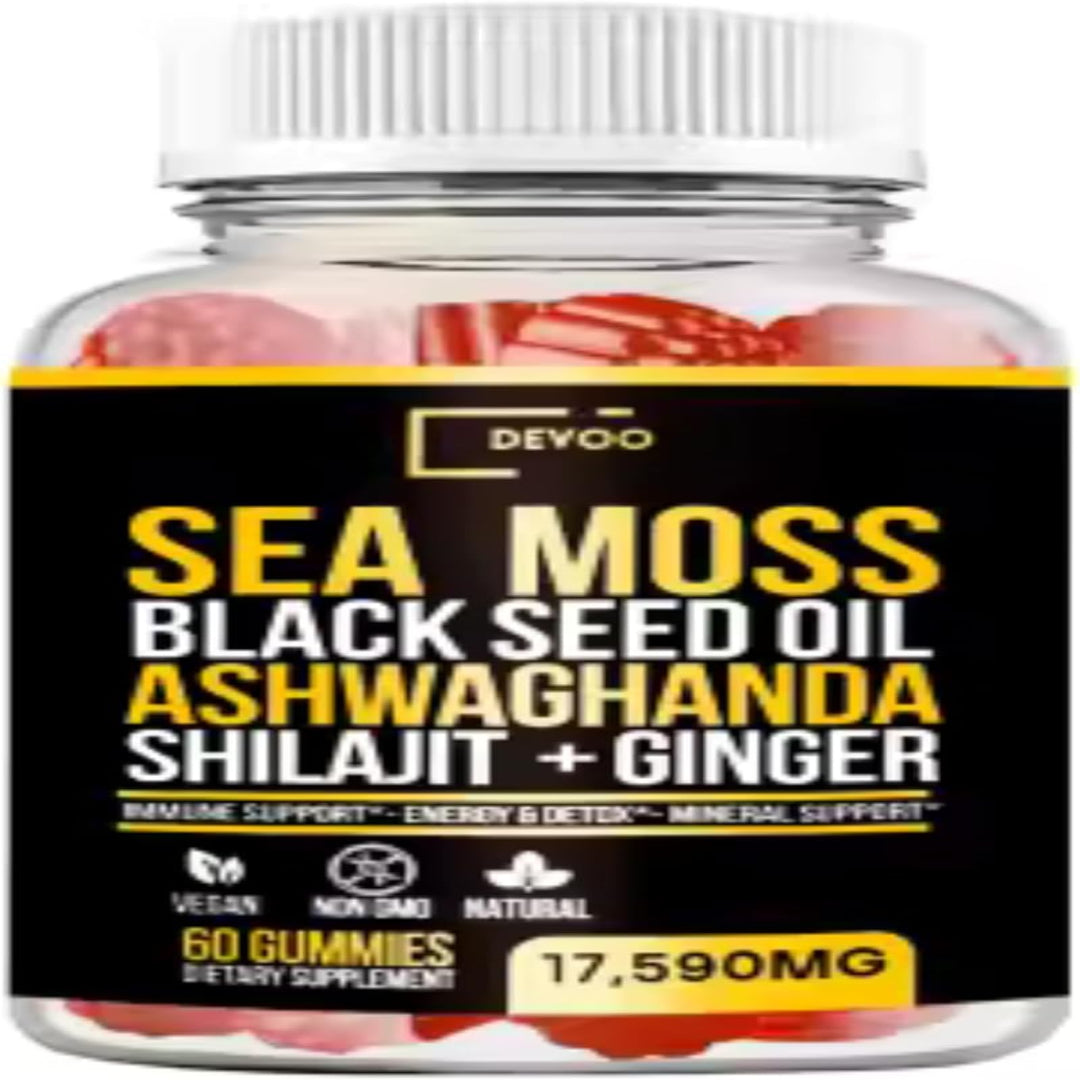 Himalayan Shilajit Gummies – Vegan & Sugar-Free Herbal Gummies