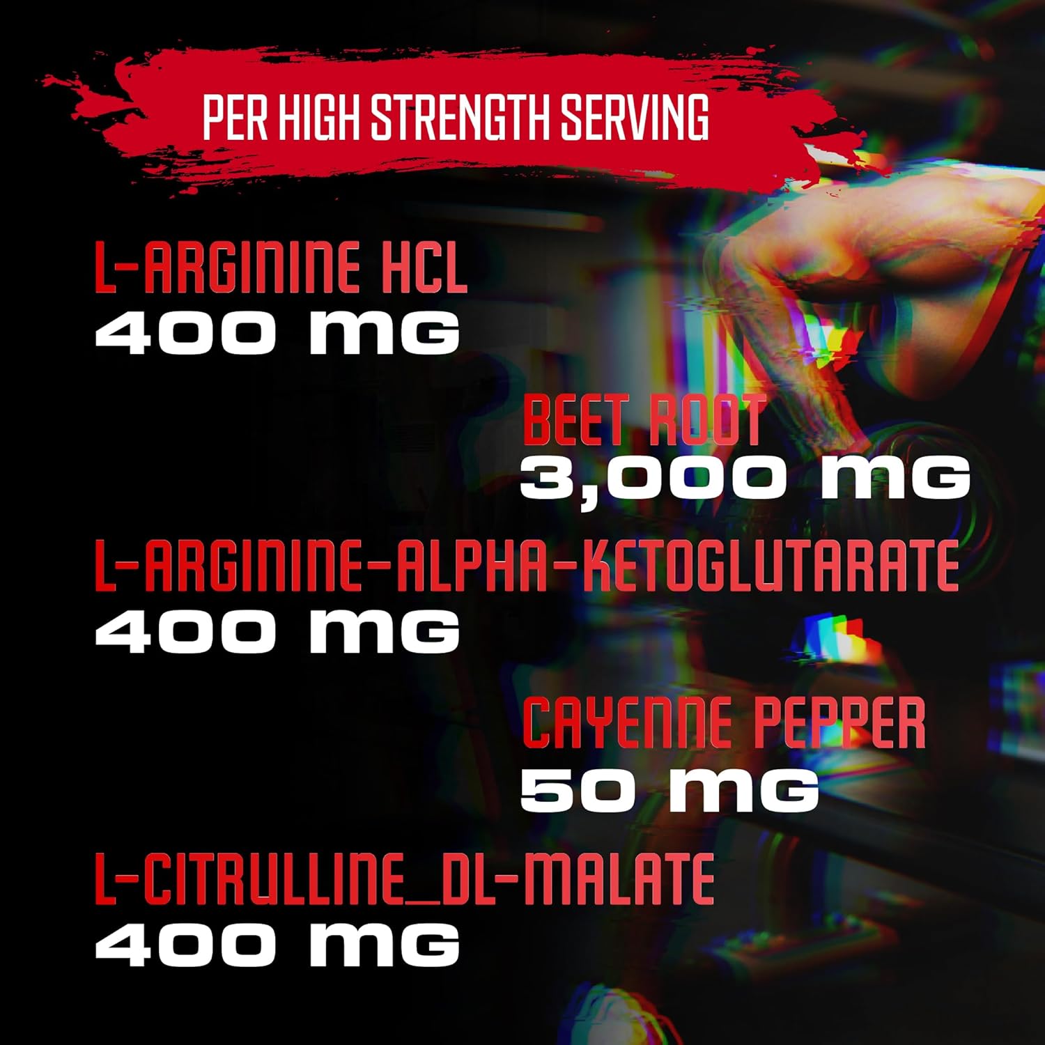 L-Arginine L-Citrulline Supplement 4250mg with Beet Root