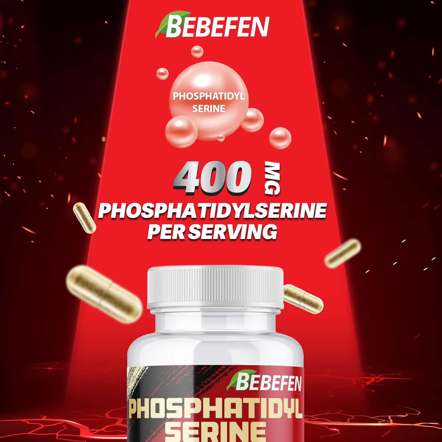PS100 Phosphatidylserine 400 mg - Up to 60 Servings