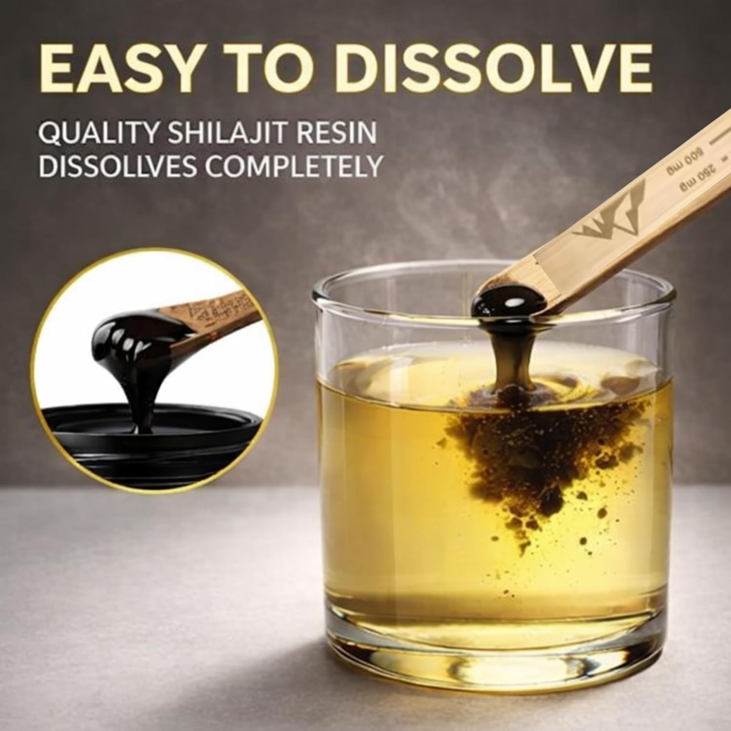 Pure Himalayan Shilajit Resin | Authentic Gold Grade Mineral Pitch
