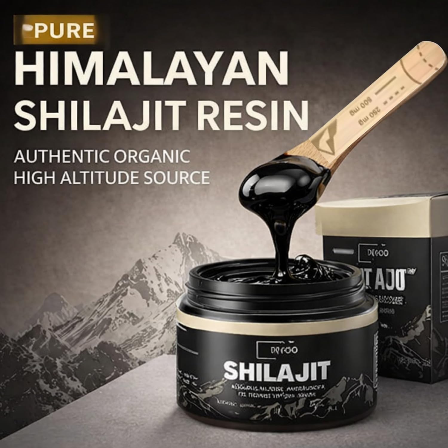 Pure Himalayan Shilajit Resin | Authentic Gold Grade Mineral Pitch