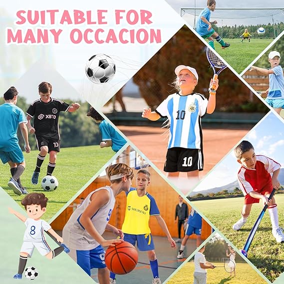 3PCS Kid T-Shirt Trunks Socks Soccer Shirt Set, #10 Jersey Youth Kid Sizes Football Sportswear