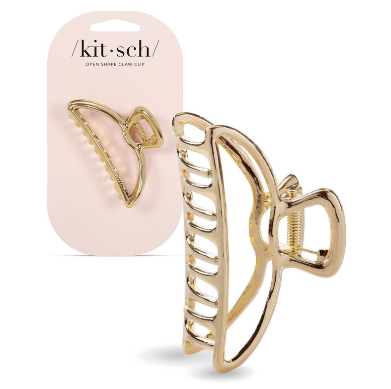 Kitsch 1PC n Slip Claw Clip - Securely Holds Even Thick Hair | Large Open Shape