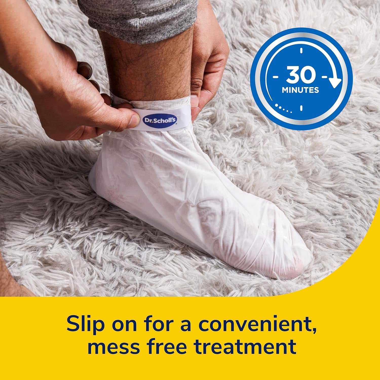 Dr. Scholl's Hydrating Foot Mask - 3 pack
