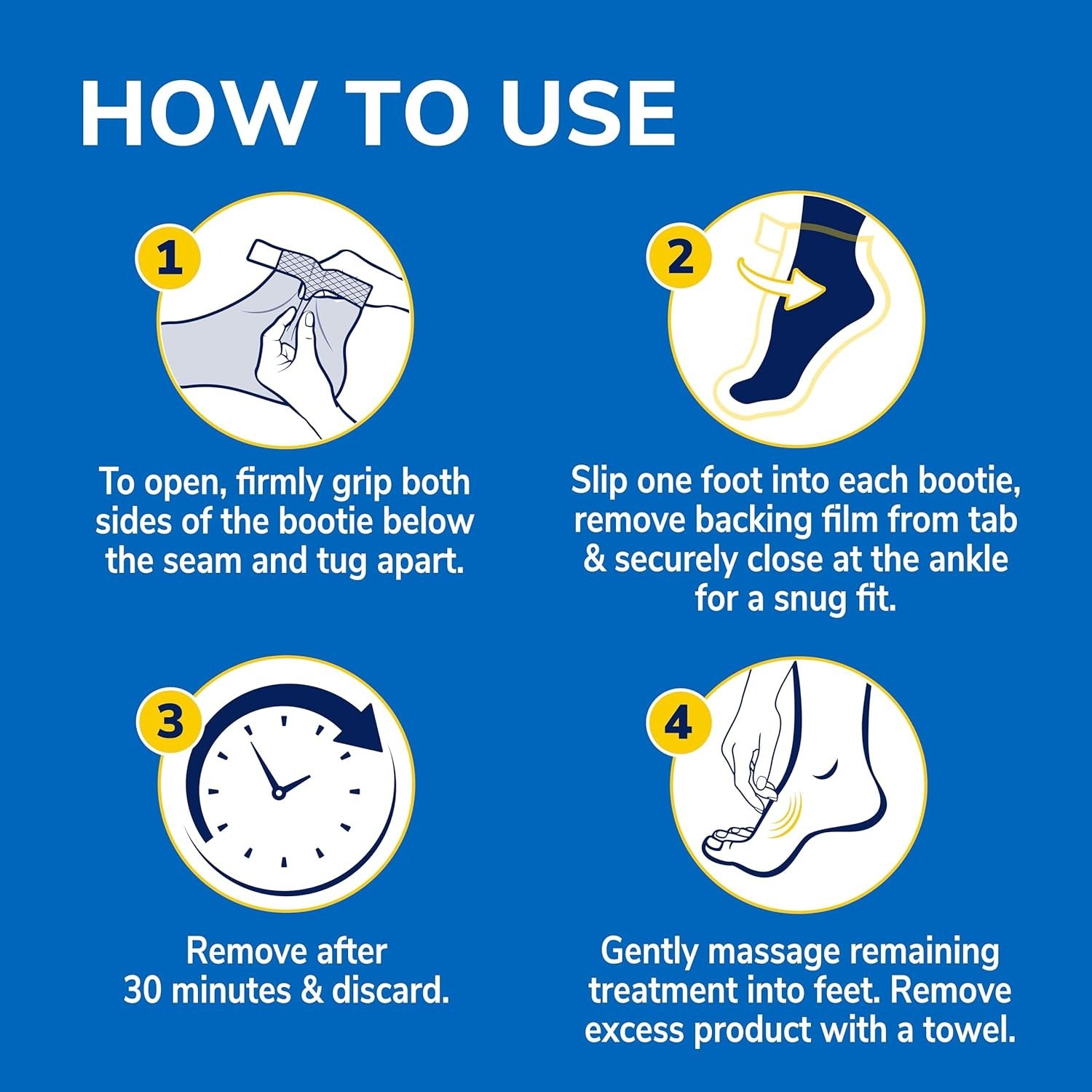 Dr. Scholl's Hydrating Foot Mask - 3 pack