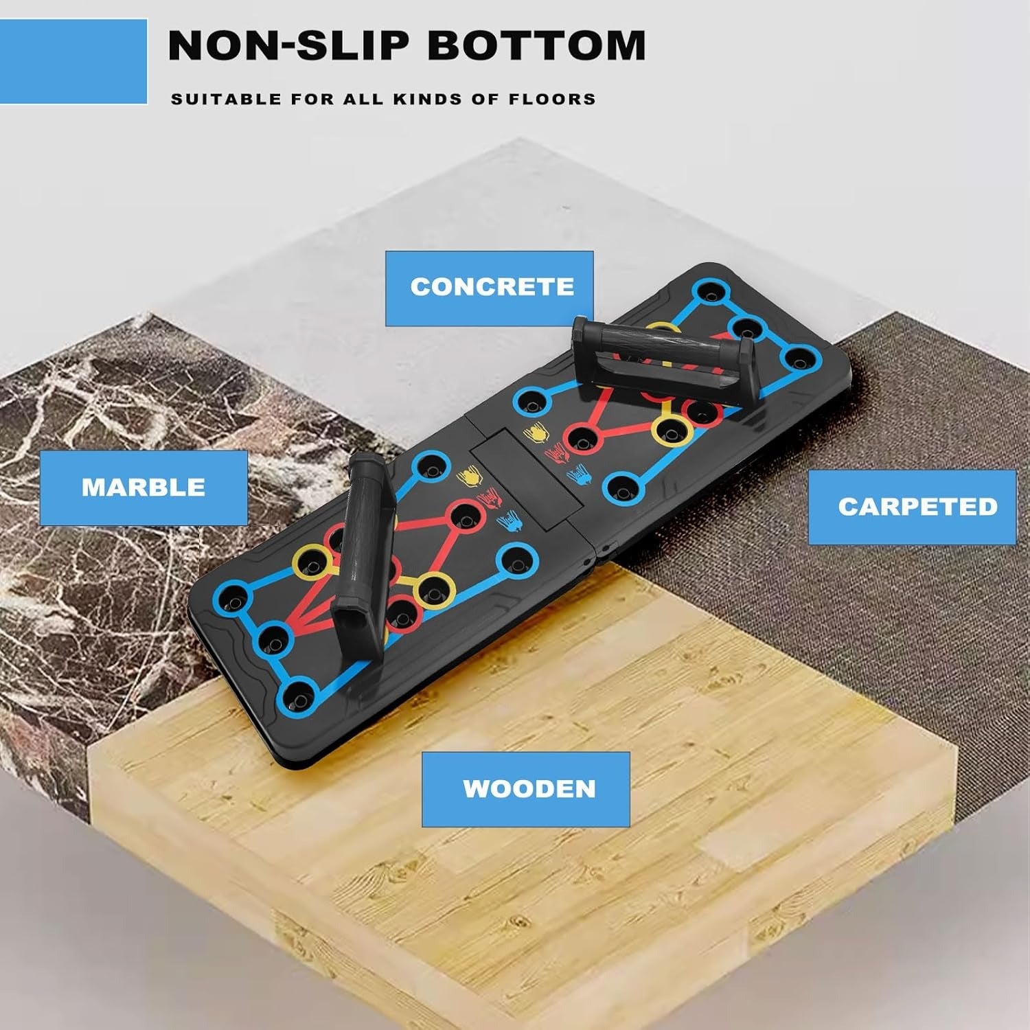 Push-up Board for Home Exercise Multifunctional Foldable Gym Strength Training