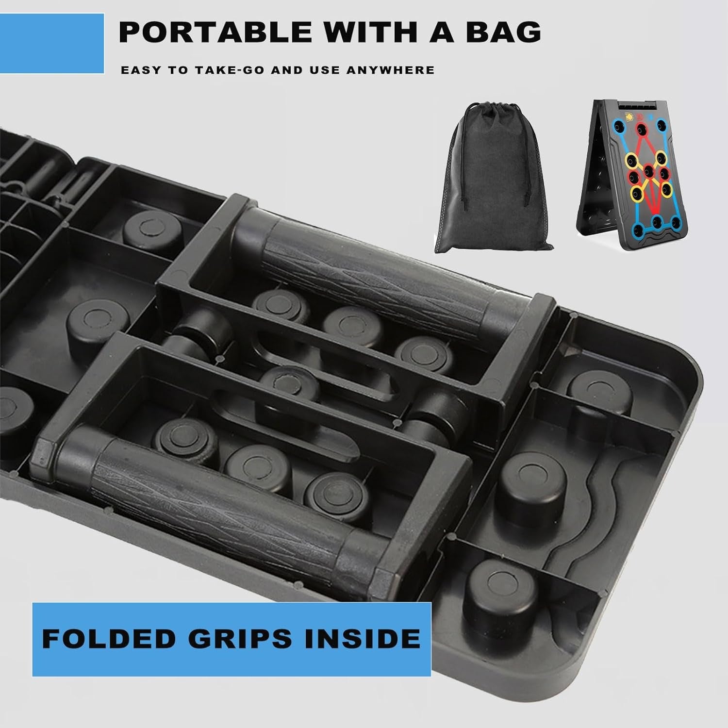 Push-up Board for Home Exercise Multifunctional Foldable Gym Strength Training
