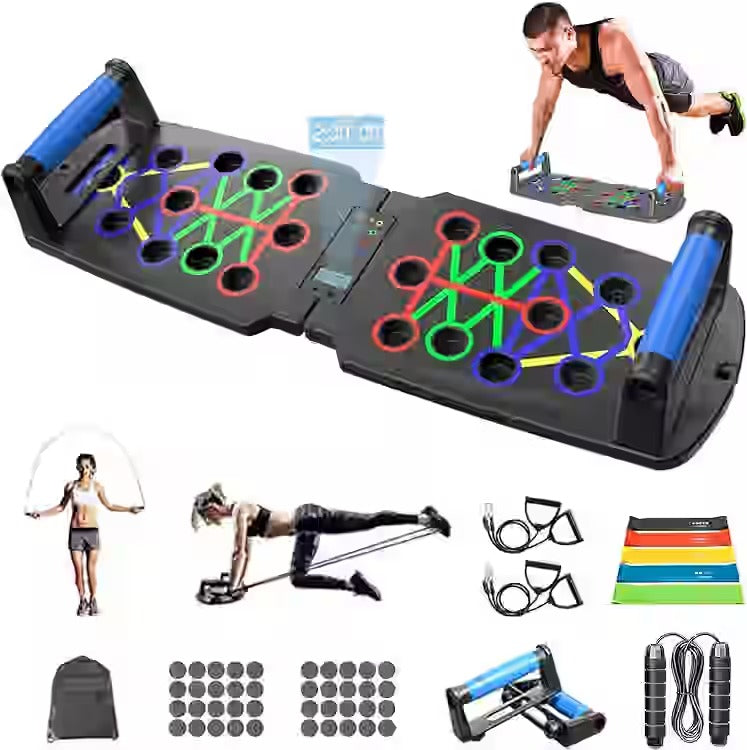Push-up Board for Home Exercise Multifunctional Foldable Gym Strength Training