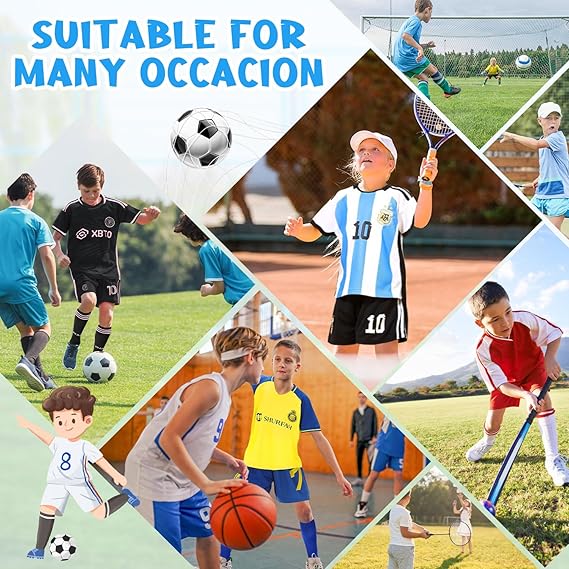 3PCS Kid T-Shirt Trunks Socks Soccer Shirt Set, #10 Jersey Youth Kid Sizes Football Sportswear